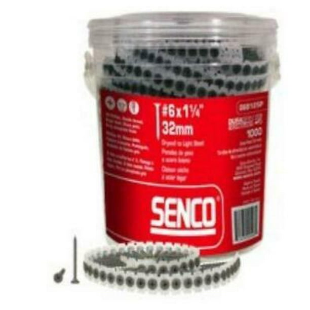 Senco Screw Collated No.6x1-1/4  Senco Fastening Systems 